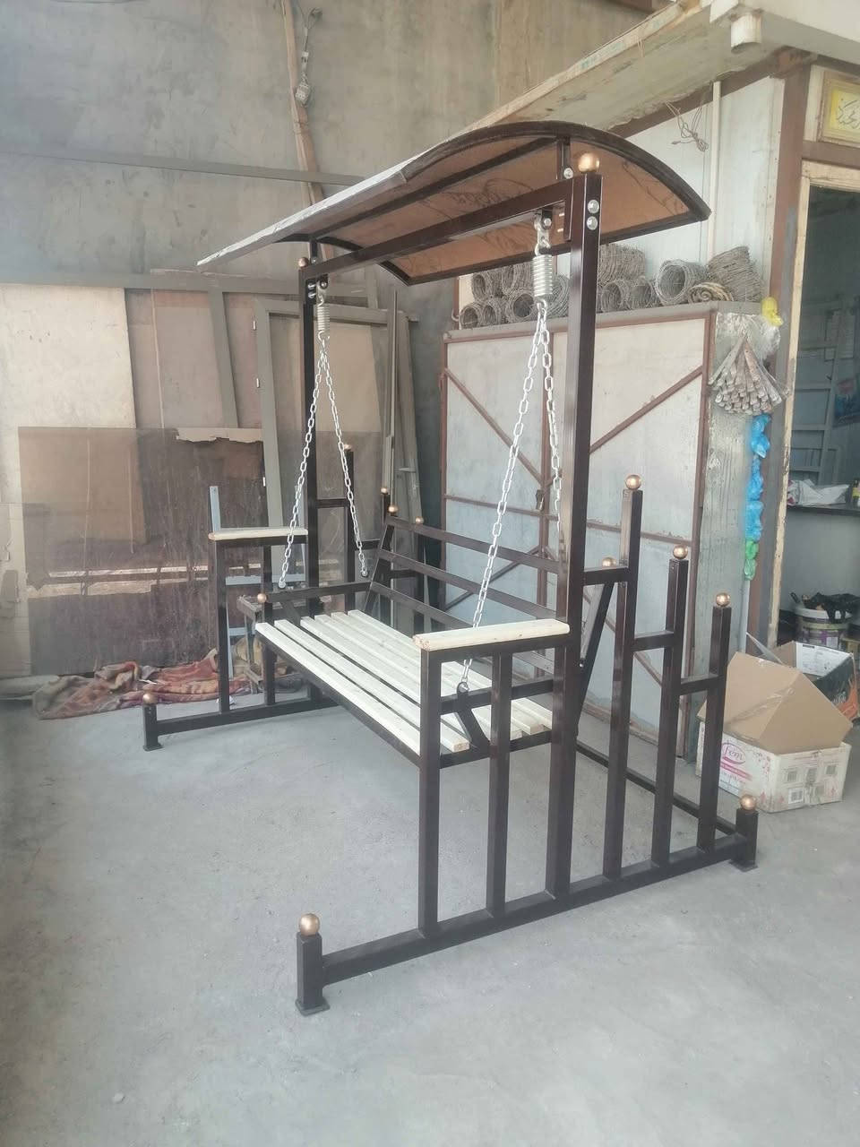 ع بركت الله يتوفر لدينا مرجوحة تفصال جديد ٣ نفر حديد ثقيل درجه اولى عنوان البصرة ابي خصيب منطقه السبيليات علوه سيد علي للستفسار مراسله ع الخاص *********** ابو الخصيب, البصرة
