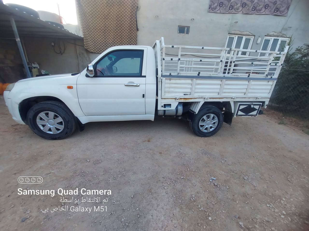 بيكب تك مأموت
موديل 2013🛻

بيها كابون ⛽

سيارة باسمي شرط تحويل

بيها  شاشة كبيرة 🖥

كاميرا خلفية📸

غير مطلوب لمصرف صافي 

السنوية  مجددة
 

ماشية 8️⃣9️⃣ فقط كيلو  متر قابل لزيادة 

الرقم السيارة نينوى انكليزي 🅰️

إشارات كلها شغال🚨↩↪

لايتات  شغال كلها 🚨↕️

الطول  بودي 225

العرض  170

سيارة بيها  مكانات صبغ  

مكينة  شرط ⏱

يرهم مراوس فقط دير او ماموت 

السعر6️⃣3️⃣ بيها  مجال للطيبين 

الرقم الهاتف ***********
مكان موصل _ تلعفر

نص مكتوب في الصور:
- Samsung Quad Camera
- تم التقاط بواسطة
- Galaxy M51 الخاص بي