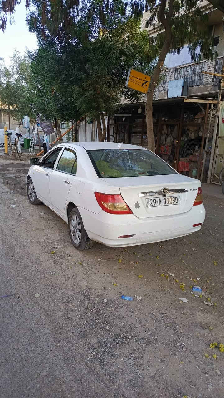 للبيع بي واي دي F3 موديل 2013 رقم واسط نكليزي مشروع وطني السنوية مجددة 2030 الهزة مرورية  جديدة قبل شهر السيارة بسمي تحويل ثاني يوم المحرك ياباني لانسر كير اوتوماتيك مكفولة من الضربة والصبغ 
(غير بالمكان صغير  موضح بالفيديو)  المكان بغداد الجزيرة السياحية منطقة الفحامة رقم الهاتف ***********
السعر 62.
