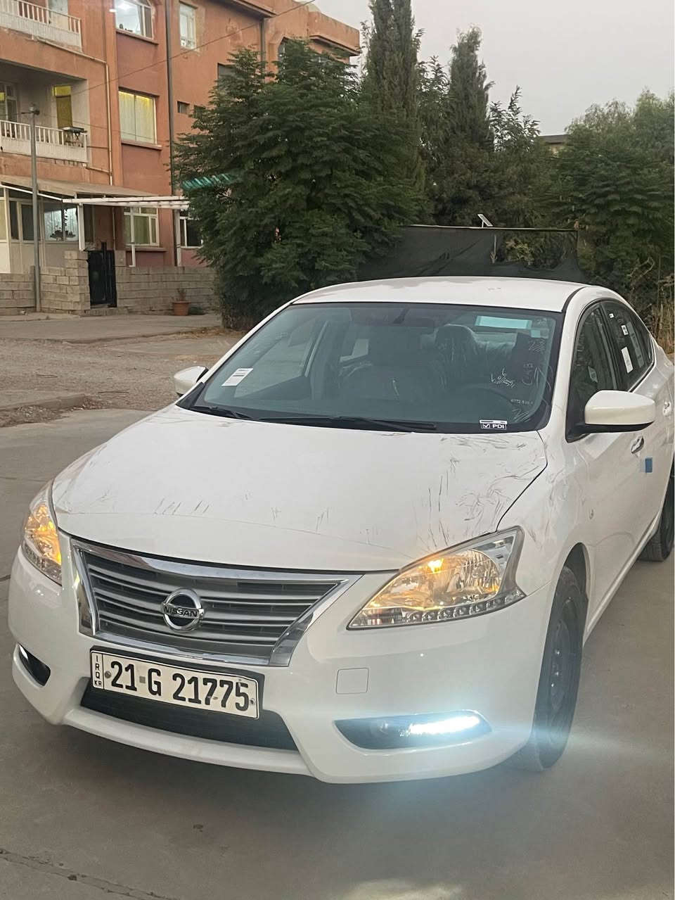 ماشااللە لە ماڵی هەموو لایەک نیسان سێنترا مۆدێل٢٠١٨ نمونە لە جوانی گێر مەکینە بە شەرت نەکراوەتەوە سەنەوی تازە تایە تازە پاتری تازە سێرڤس کراوە تەنها یەک دۆسەی بۆیاخە بێ لێدران نمونە لە جوانیو پاکی تەنها١٢٠هەزار ڕۆشتووە بۆ نرخ *********** السليمانية, العراق
