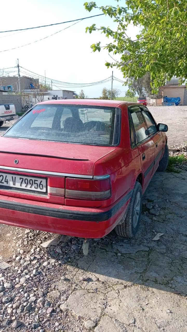 سلام عليكم مازده 626 للبيع رقم دهوك سنويه لي 30 محرك 8 بخ مابي اي عيب مكاني كركوك سعر 30 ورقه اتصال ***********
