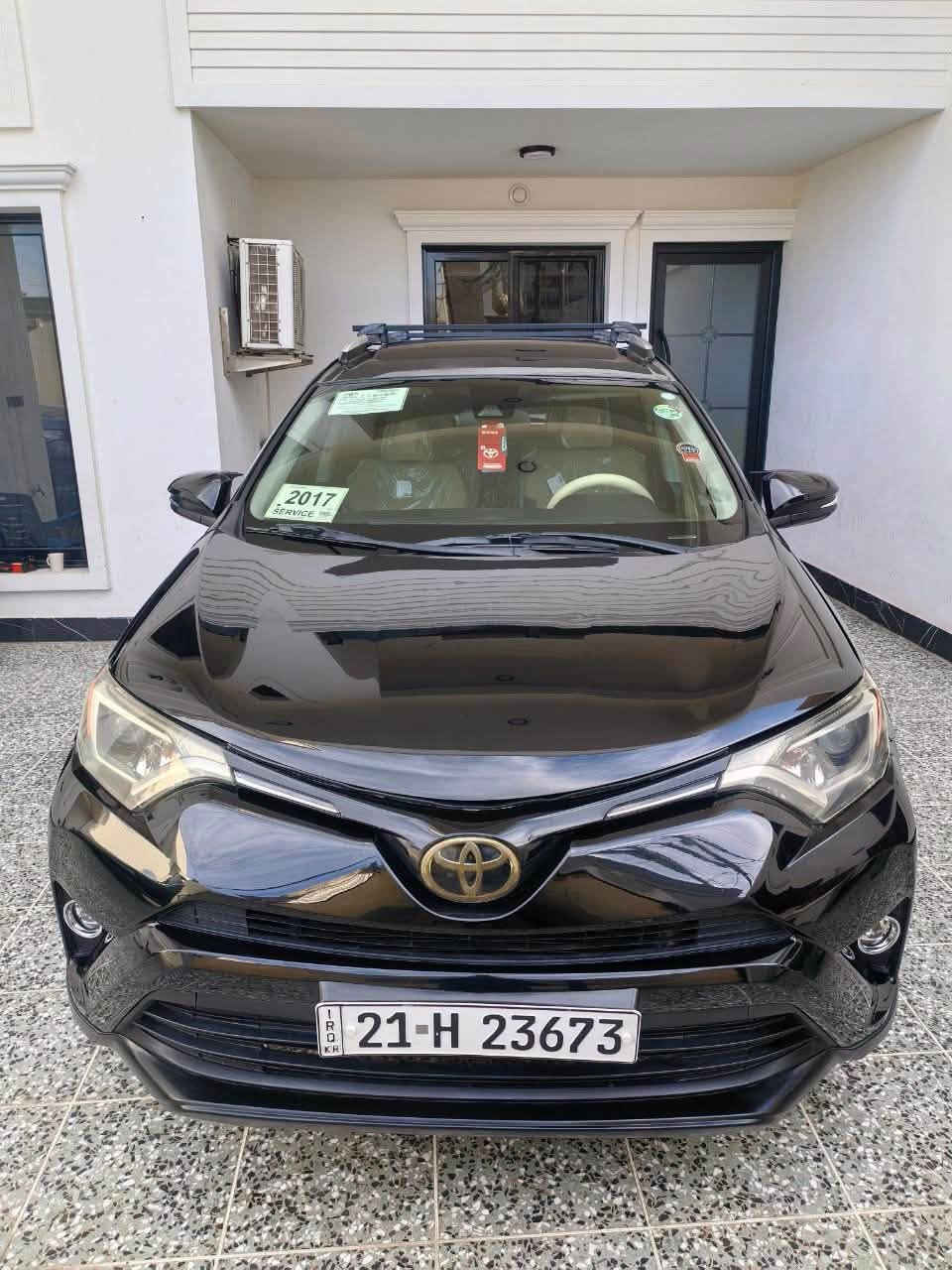 للبيع تويوتا راف 4 موديل  ٢٠١٧
مواصفات XLE
السعر 140 وبيه مجال
وارد أمريكي
 ماشيه 93
رقم سليمانية
فول موصفات سياره 
فتحه سقف
كامره شاشه

شاشة فول تحكمات ستيرن
٣ أنظمة قيادة سبورت وايكو ونورمال
رادار أمامي

محرك ٢٥٠٠ ما مفتوح وجديد

تبريد بلادي شركه

حداديه نظيفه تخم تاير باتري جديد

بدون  أيرباك    شرط شركه 

حادث سيارع جاملغ وبنيد شرط بدون دواخل 
بل العراق شويه بصندوك صار بيها مجال

***********
