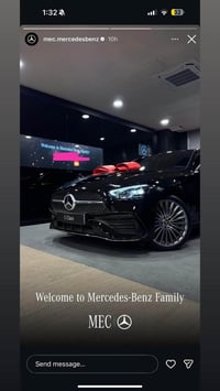مرسيدس C200 AMG خليجي وكالة العراق  السيارة ماشية 5000 كم موديل 2025 ا...