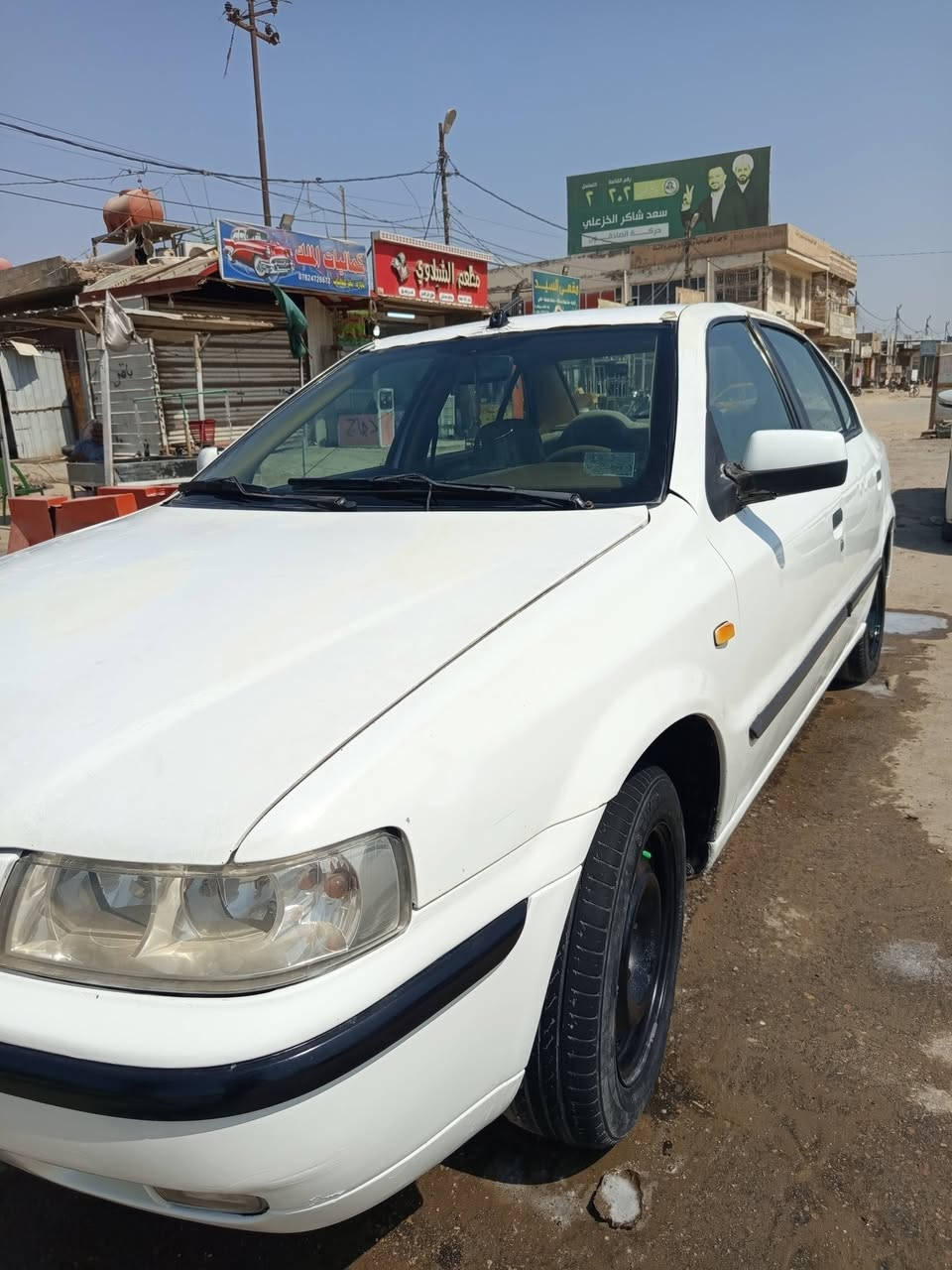 يا الله سلام عليكم سمند 2011 بابل كفاله عامه تبريد ثلج حداديه جديده تخم تاير باتري جديد سياره جاهزه بس مكينتهه بيعه خيط بخار خفيف ولباقي كله كفاله من كلشي دواخلهه جديده وحته شاشه بيه سعر 37وبيه مجال مكان سياره ديوانيه ***********مامتواجد على فيس سياره على وضع شركه ماملعوب بيه جديده
