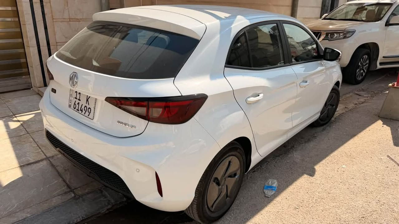 Mg3 
2025  رقم بغداد 
ماشيه 6700km
نظيفه جدا 
كلين
***********
