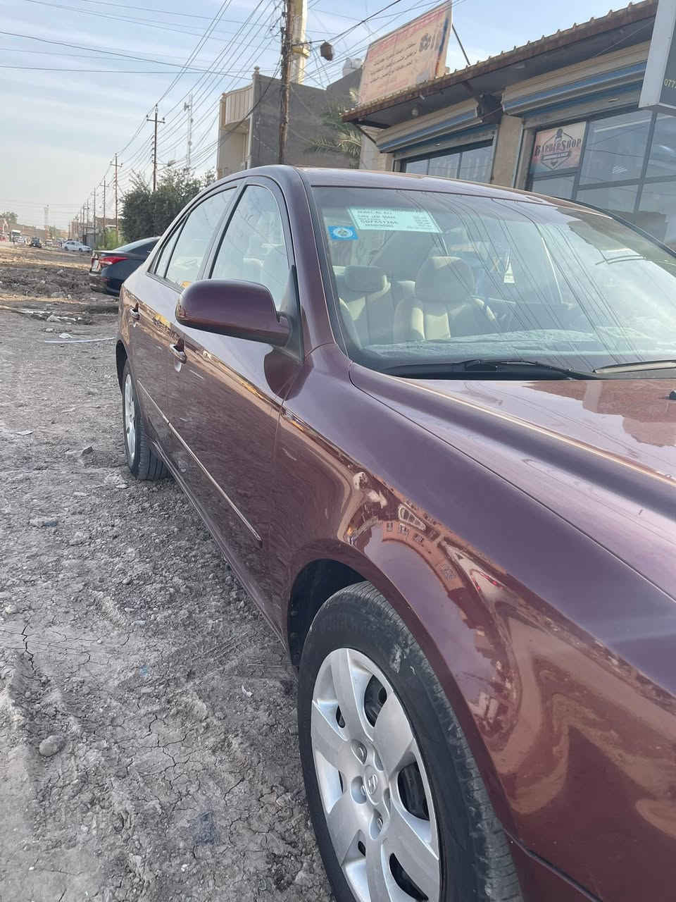 سلام عليكم سوناته 2008امريكي محرك 2400 المرغوب سياره بيها قبق جنطه مبدل اثر جراد سياره مابيها نقص برغي تخم تاير جديد صدر امامي خلفي جديد دوشمه جديده سياره خير من الله ومسويلها ادامه كل جديد بلك نوزل مجول السعر 105وبيها مجال العنوان بغداد ابو غريب ***********
