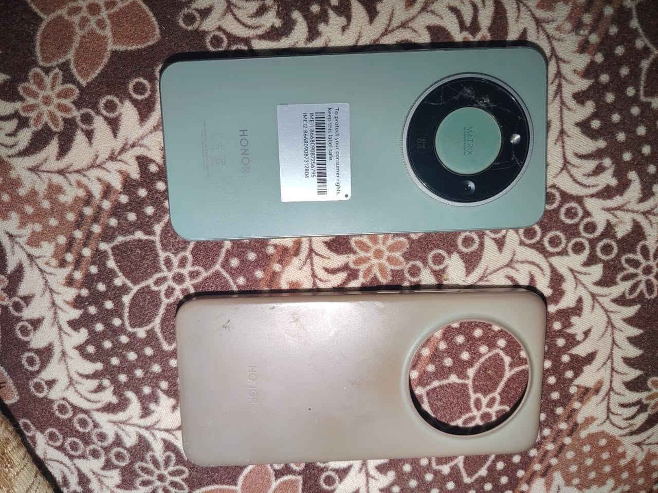 هونر X9d • مستخدم ٣ شهور • جامة الكامرة مكسورة