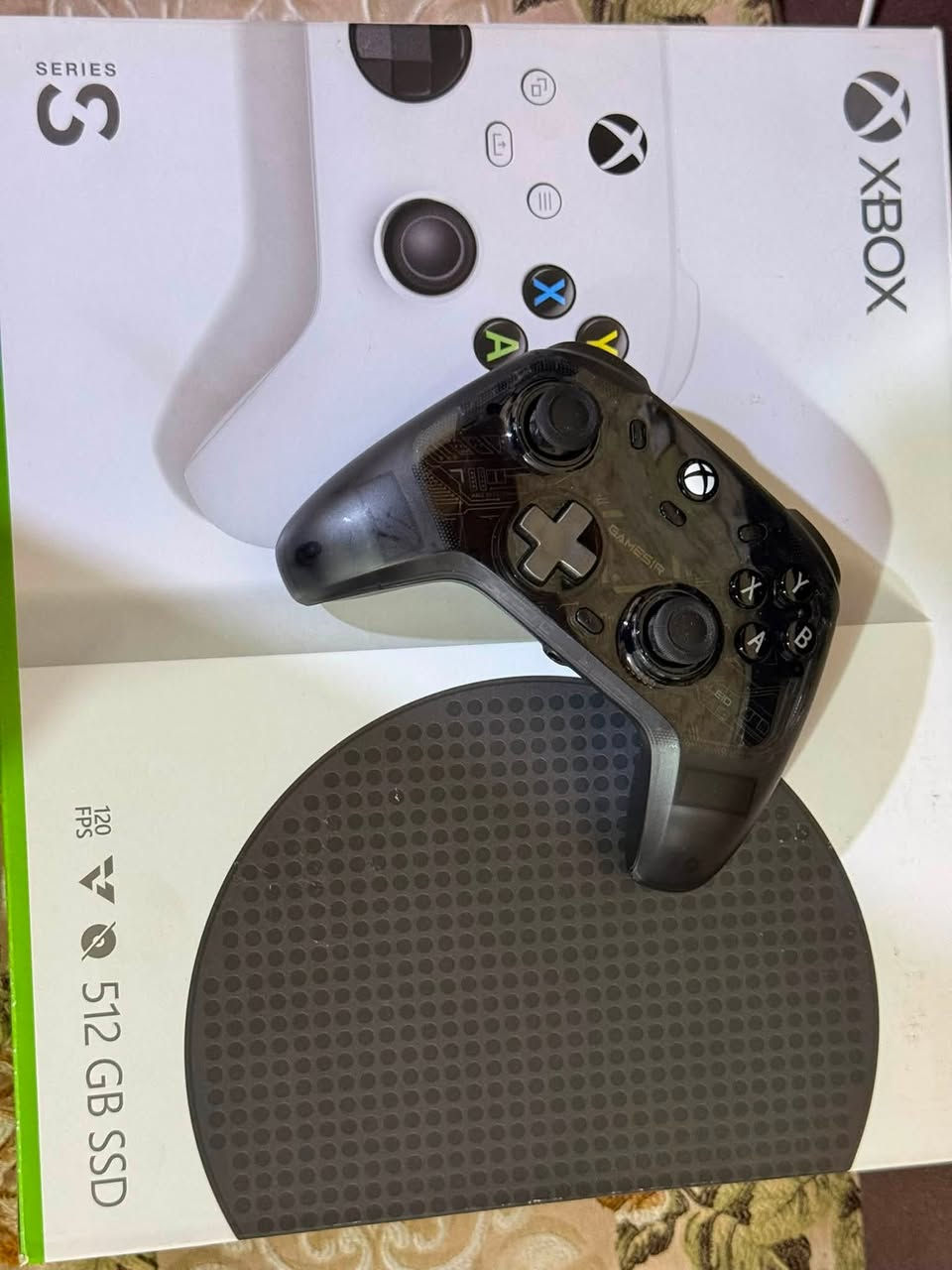 السلام عليكم
XBOX. SERIES S

كامل الملحقات

 نضيف جداً 

نضافه 100%

أستخدام جداً قليل

اصدار 24

غير مفتوح على وضع الشركه 

السعر 450قفل

مع يده كيم سير هديه 

الموقع محافضه النجف 

يتوفر توصيل جميع المحافضات 

للتواصل ***********
