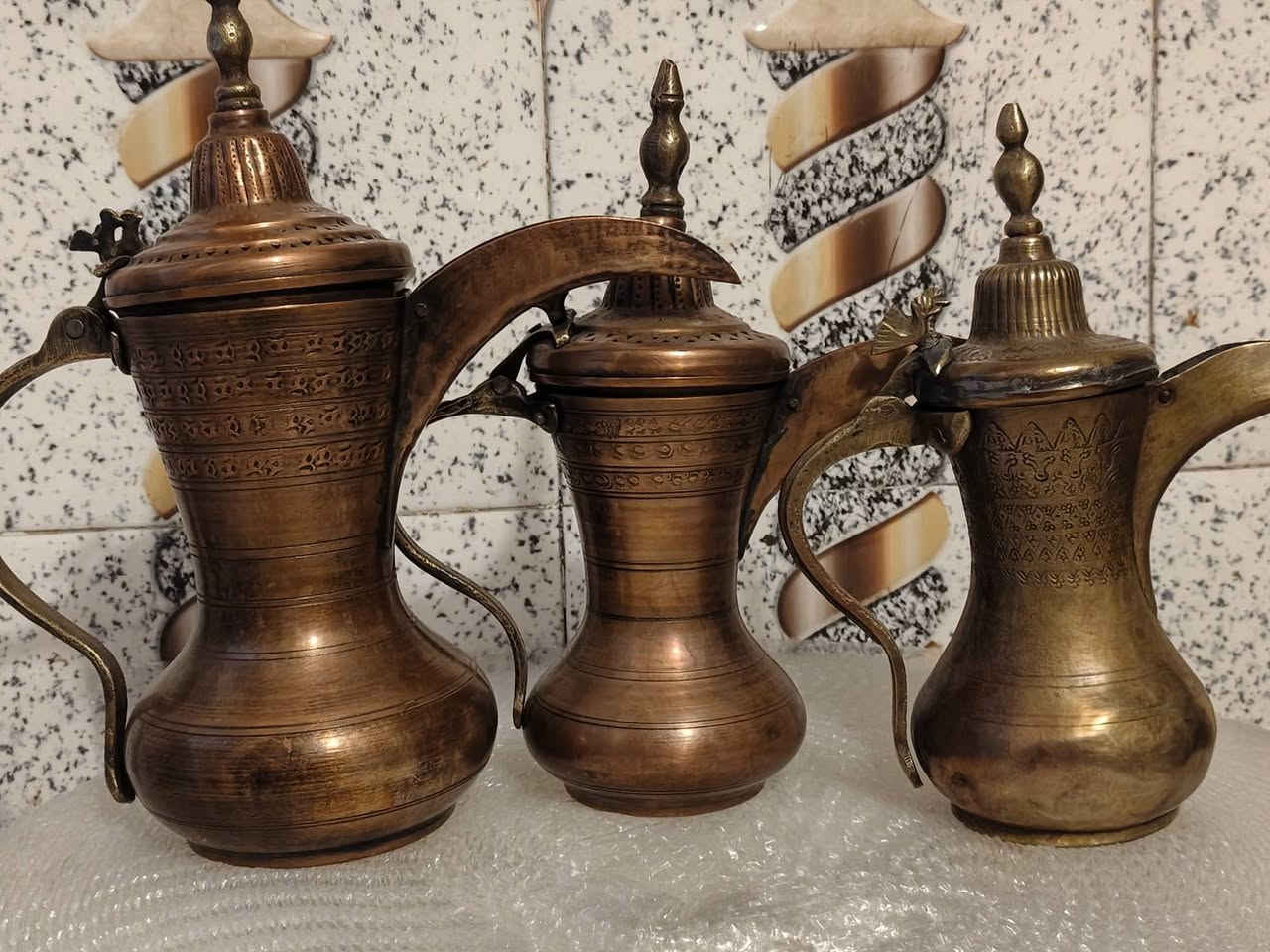 دلال عثمانيات • قياس ٣٢/٣٠/٢٧ • نحاس أحمر/أصفر