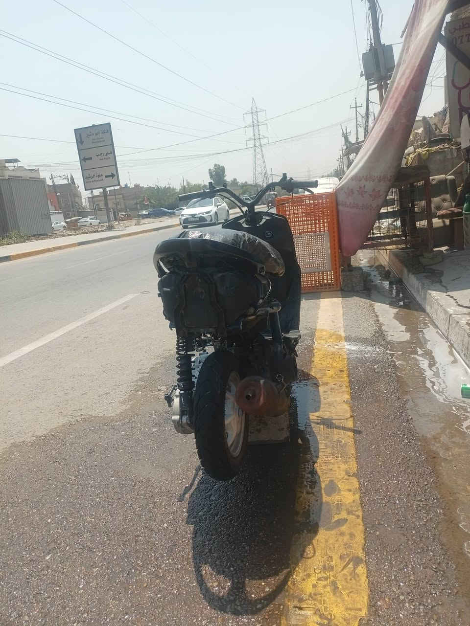 السلام عليكم ماكس قجمه للبيع دراجه رائده اب 350 وبيه مجال قليل شغاله لا تنقيص لا تبخير. دراجه نكره هندر. ولسلف يرادلهه بس شخاطه مكينه جديده سلف خمسه وخمسين دراجه مكفوله من كلشي عنواني بغداد الدوره ابو دشير رقمي ***********

