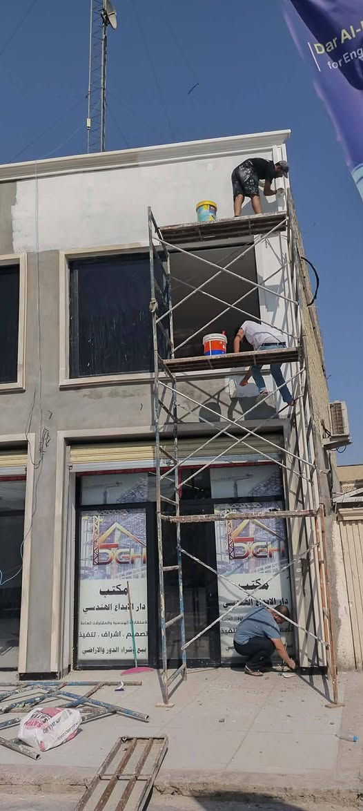 سلام عليكم ورحمه الله وبركاته
صبغ وديكورات كافه داخلي خارجي وبأسعار مناسبة 
مستعدون للعمل في كافه المناطق ***********
