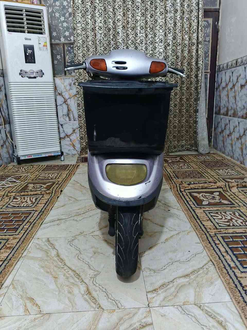 السلام عليكم دراجه منغولي حلوه بلاديه كفرات مكينه ما مفتوحه كهربائياته كله شغاله سلف هندر اشاير هورن كله شغال  سعر 450مكان كربلاء حي نضال يم مستوصف الاتصال عل رقم ***********
