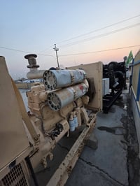 فالفو f12 120 توليد 250kva مولد وارد بريطاني مشتغله 150 ساعه خارج العر...