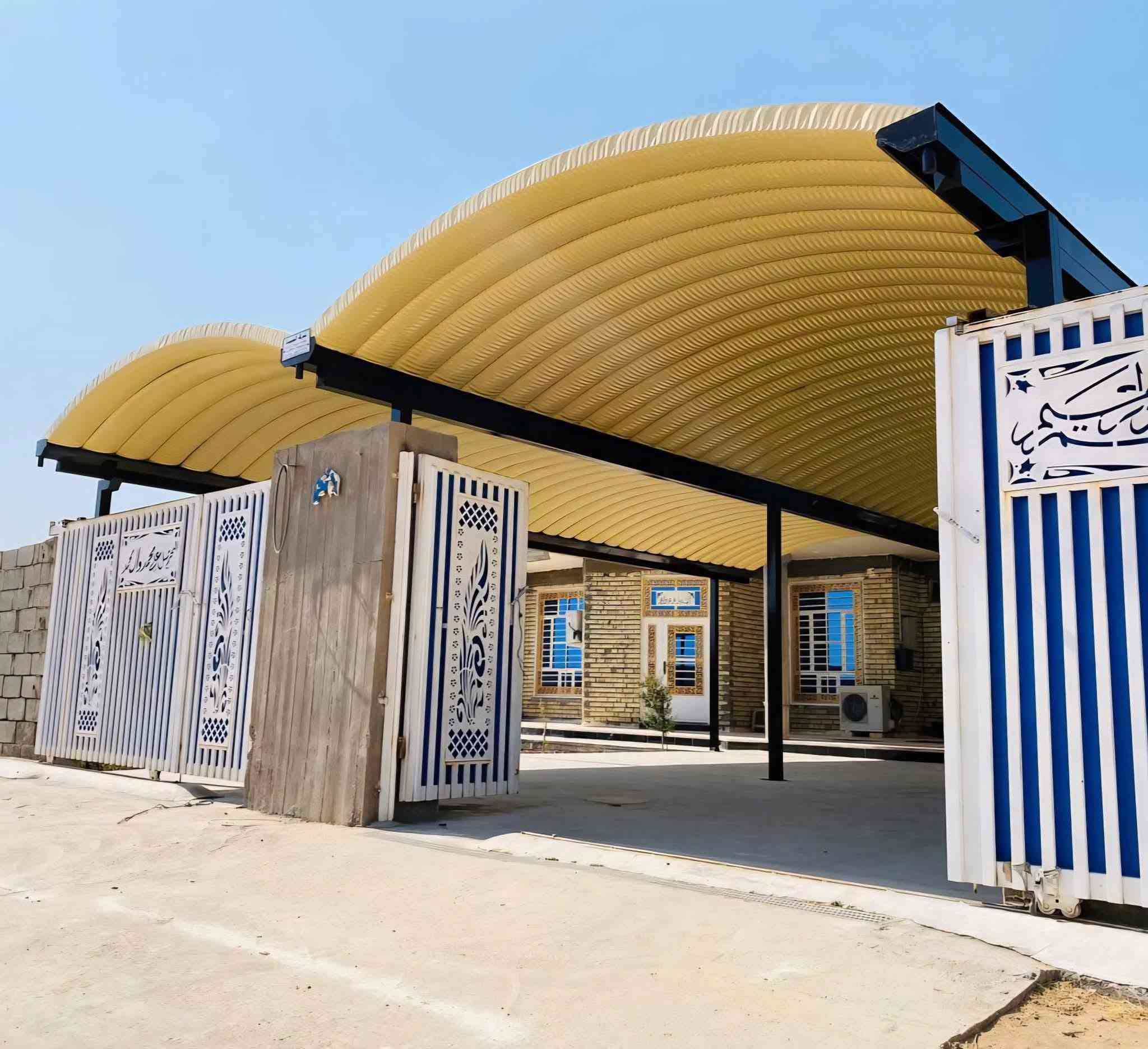 مظلات كي سبان • حدادة ومسقفات • طريق المشرح