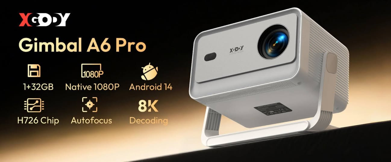 داتاشو 8k ، نسخە 2026 اندروید 14😊
XGODY Gimbal A6 pro 
700ansi 
8k 
HDR10 plus
Android 14
اوتوفوکس تعدیل الشاشە تلقائي 
سماعاتە 20W
سمارت فول مواصفات ، کبس بل سلیفون 
الي یرید راسلني بل واتساب : ***********
فقط اجاوب واتساب 💥
