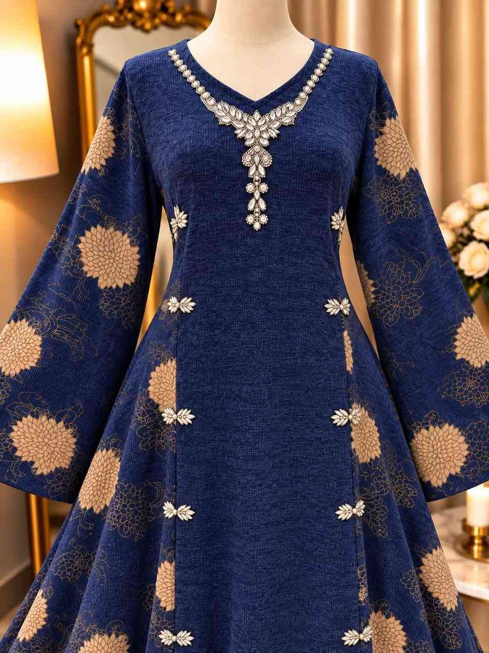 دراعة صوف • كويتي • مقاسات L-3XL
