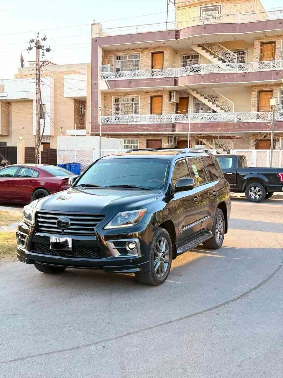 السلام عليكم
السلام عليكم

لكزس 2014 LX570 خليجي بريم 
مكفولة من كلشي

فول موصفات 

بصمه-فتحه-راداد-كامير-كشنات تدفئه وتبريد -ستيرن كهربائي-صندوق شفط _جكات _داخل مشمشي 

سياره جهازه  من كلشي وجديده 

مكان بغداد 
للاستفسار ومعرفة السعر الاتصال :***********
