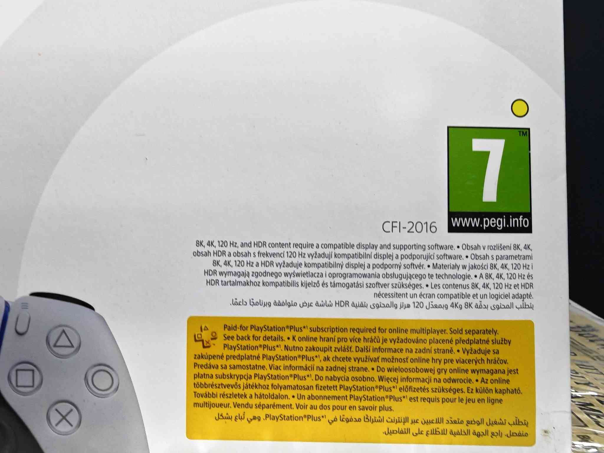 سلام وعليكم  اوربي  ps5 slim 1T
شرط النضافه والفحص جهاز متروك وموفارغله كيبلات شاحن كارتون كله جديد
ب850
*********** واتساب
