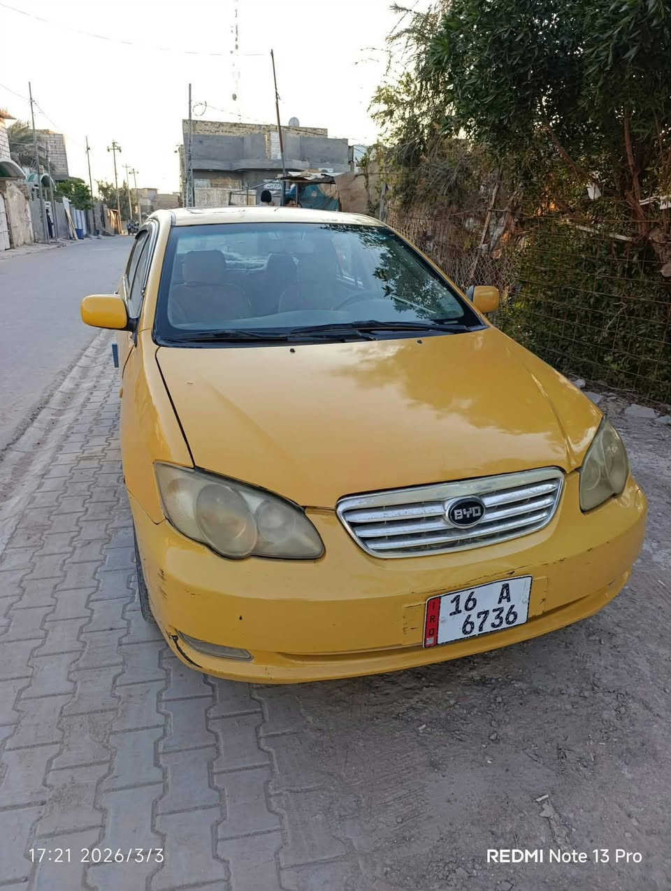 بي واي دي F3 • ٢٠١١ • رقم قادسيه