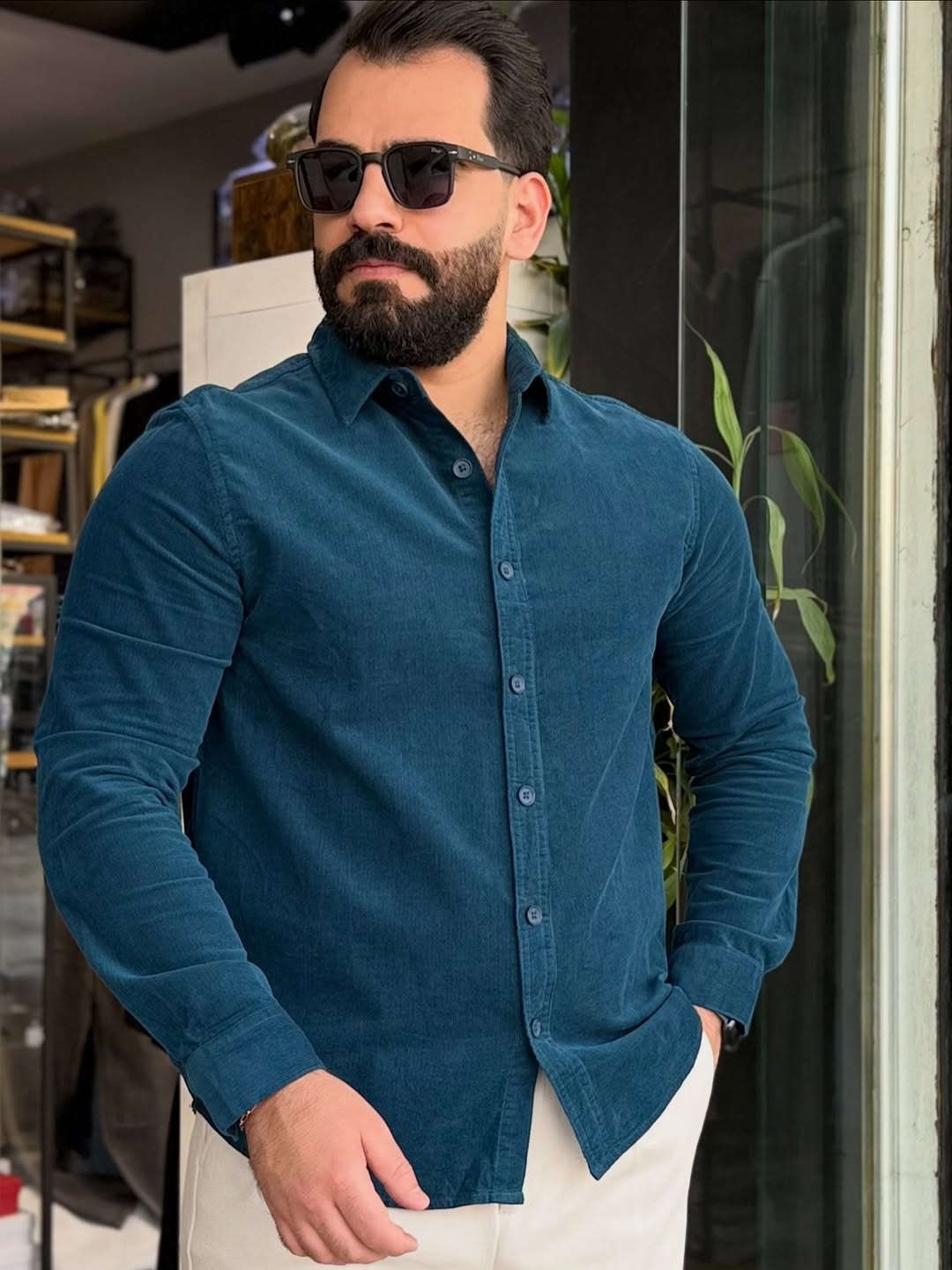 قميص قديفه • مقاسات M-L-XL-XXL • حي الخضراء