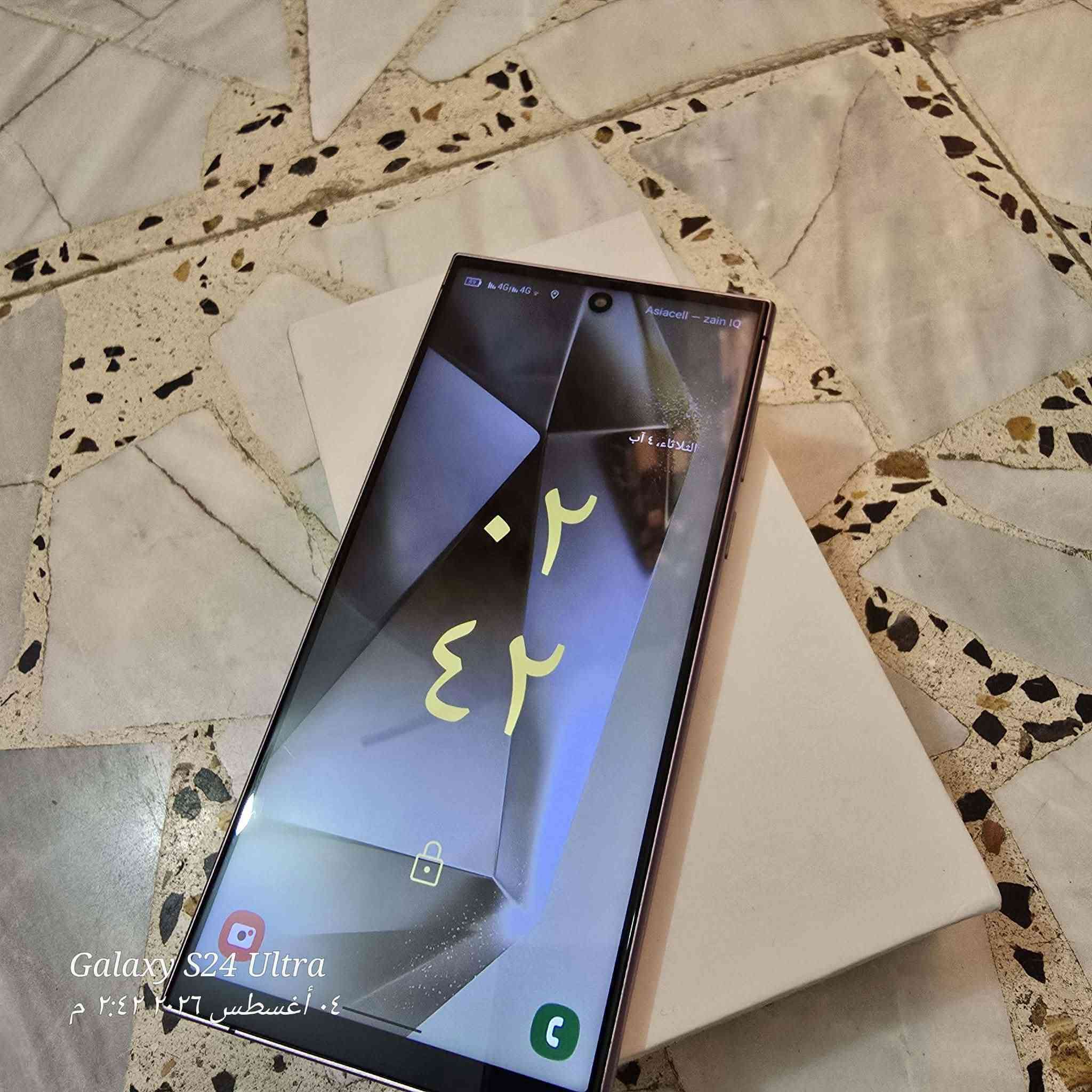 السلام عليكم موبايل للبيع
s25ultra
ذاكره 265 دبل سيم كارت لون مميز
كامل ماحقات الجهاز مكفول من الفتح
فقط بي فطر بلضهر مامئثر علي
الجهاز كوبي ماستر  يعني شبيه الاصلي
الجهاز مابي اي لاگ  وينزل جميع البرامج
وبوبجي 40فريف  شاحنه تايب سي
كله شغال وكامراته حلوات 
للمراوس فقط فقط شعندك نزل
مكاني حله طريق سده محاويل
للاستفسار ***********

تحياتي للجميع🤎
