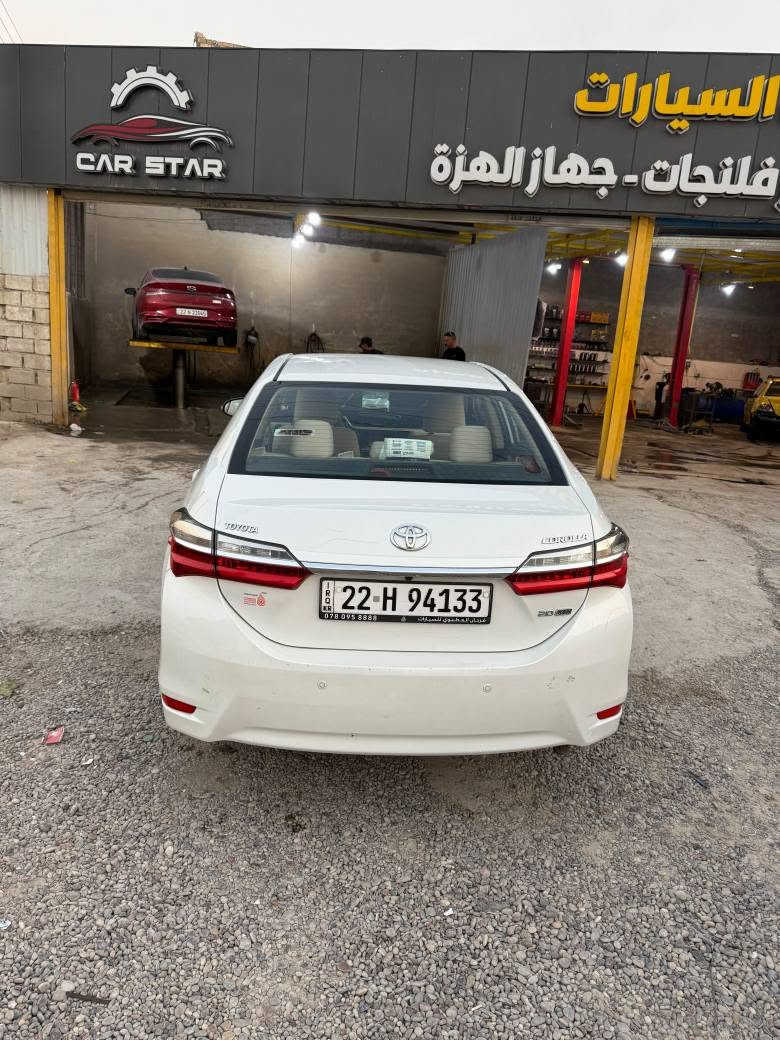 كورلا 2018 خليجي ساز  رقم اربيل بسمي 
مكفوله من الضربه والصبغ سونار بل منشور 
محرك 2000 شاشه كامره دواره تحكم أستين  فول اشاير بل مري  مكفوله كير محرك صدر تبريد مكفول أي نقص مابيه 
مكاني بغداد 
السعر 149 
رقمي *********** الفلوجة, الأنبار
