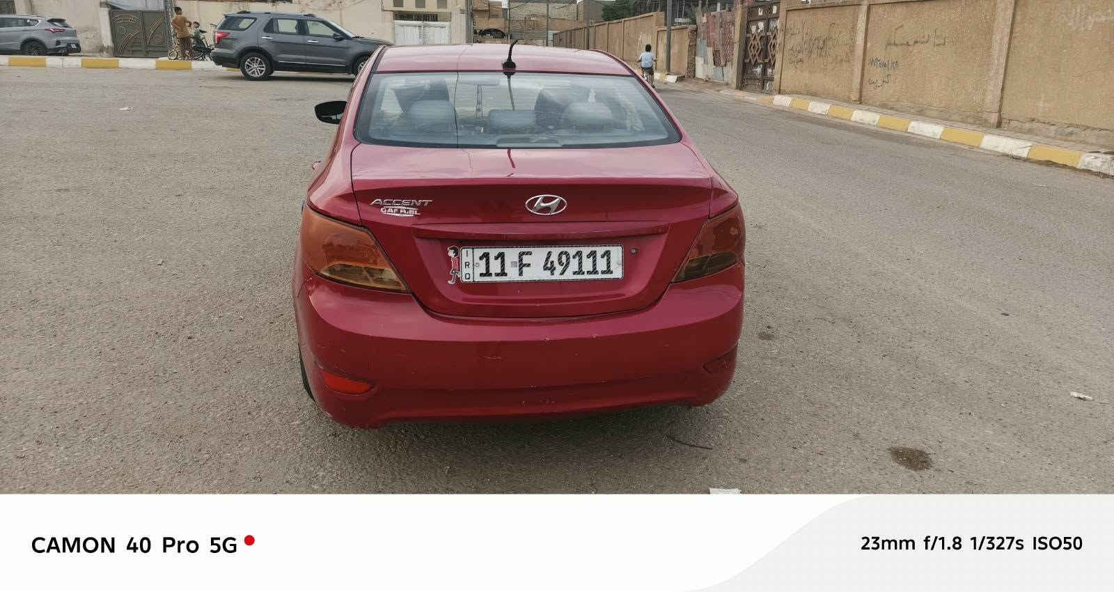 اكسنت • ماشي ٣٠٠ الف • ضرر بالشاصي
