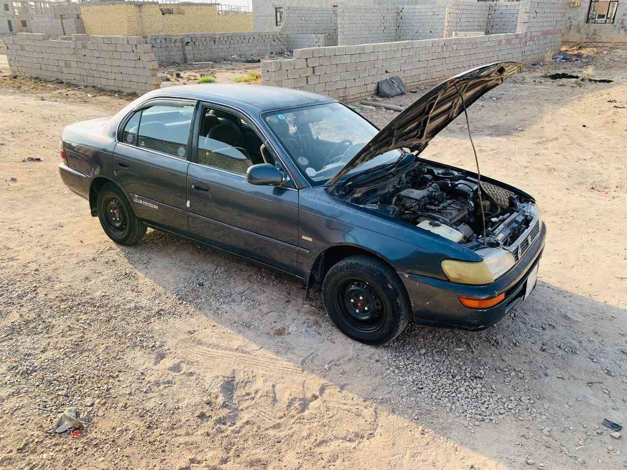 سلام عليكم
كورلا للبيع موديل ١٩٩٤
رقم بغداد باسمي 
مكفوله كفاله عامه لاضربه لاصبق لاتبديل لاخياس 
صبق البنيد فقط 
نقص فقط الكير 
الباقي جاهز كهربائيات كلها شغاله 
غرفه جديده 
عنوان السياره الناصريه مركز 
***********
