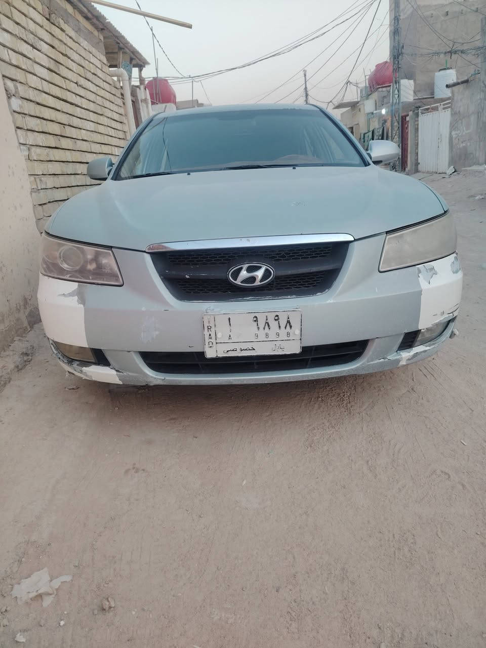 السلام عليكم للبيع سوناته مديل ٨ وارد امريكي بدون اي حادث سياره مالت جناي مكينه ٢٤٠٠ صبغ عام للجماليه فقط الون سلفر رقم بابل موميز بسمي السعر ٨٨ للتواصل @*********** مكان السياره النجف
