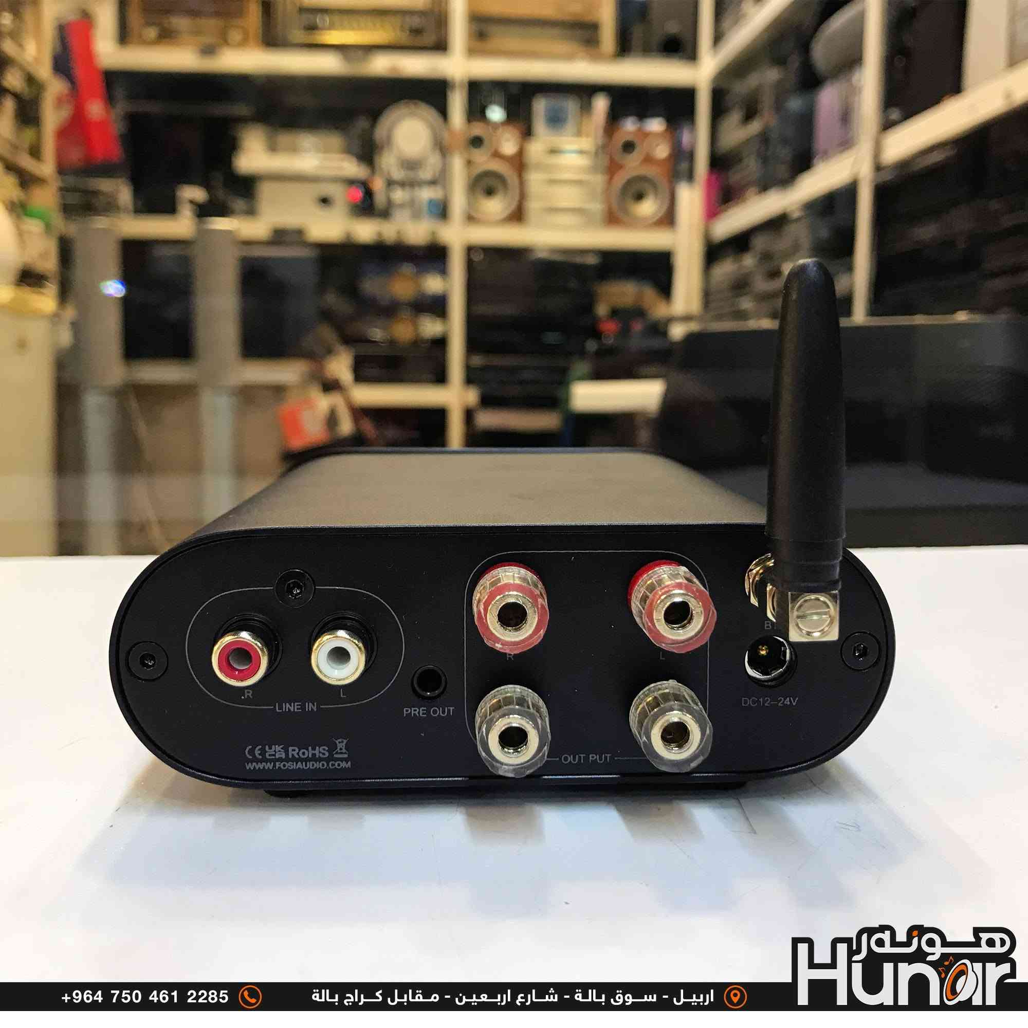 Fosi Audio Sterio Amplifier   Model MC 101
( کوردی • عربي )

🟢توصيل موجود الي جميع المحافضات
🟡گەياندن هەیە بۆ هەموو شوێنێک

🟠مــعـرض هــونـەر
🔸للـصوتــیات(امبلیفایر• سماعة• رادیو• انتیك• مایكروفون)
🔸عــنـوان• اربیل سوق بالة • شارع اربعین
🔸مـوبایـل• ***********
                   ***********

🔵پـێـشانـگای هــونـەر
🔹بۆ ئامێری دەنگی و کارەبایی(ئیمپلیفایر• سەماعە• ڕادیۆ• مایکرۆفۆن)
🔹ناونیـشان• هەولیر • بازاری لەنگەی ٤۰م
🔹مـــۆبـایـل• 
***********
***********

•••••••••••••••••••••••••••••••••••••••••••••••••••
#iraq #kurdistan #duhok #zaxo #hawler #karbala #slemani #erbil #baghdad #kurd #kurdish #akre  #karkuk #kuwait #najaf
#amplifier #audio #subwoofer #sound #music #audiophile #bass #stereo #amplifiers #speaker #soundsystem #speakers
#اربيل #العراق #بغداد
