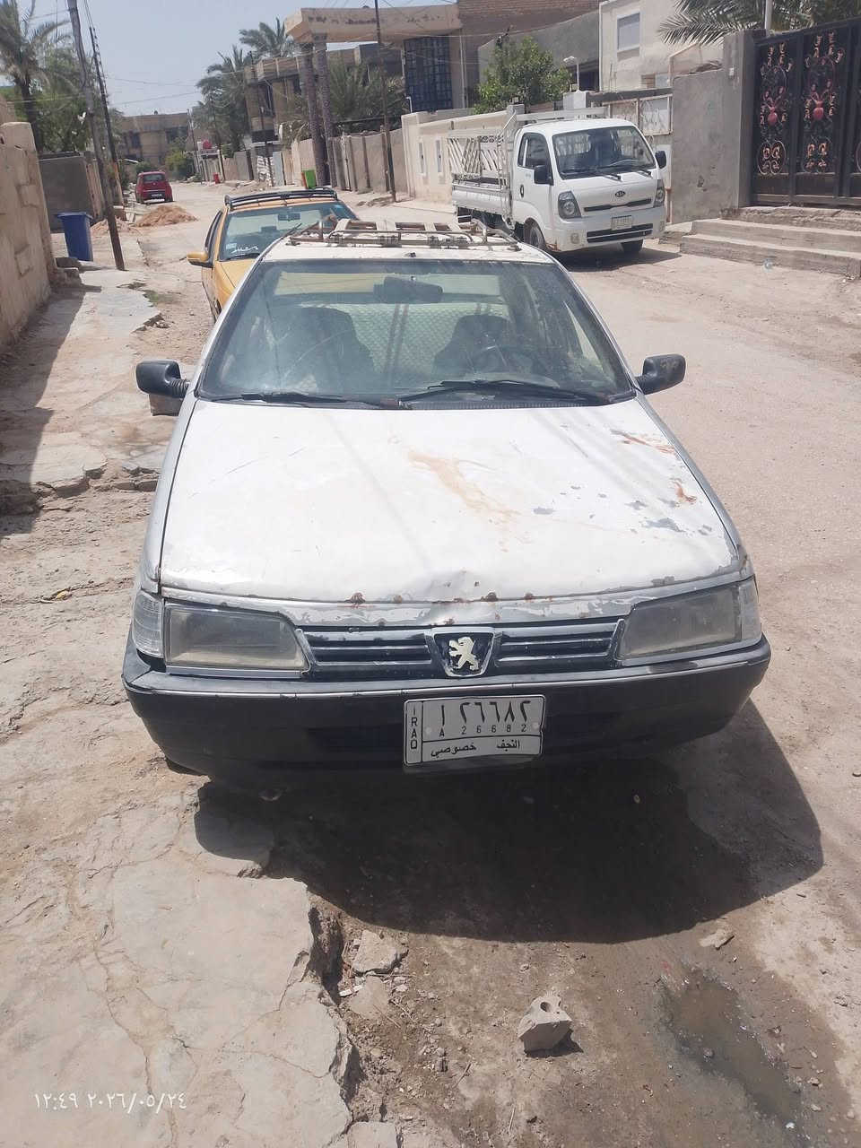 السلام عليكم شباب عندي هاي السياره للبيع الشرايح بيتواصل وياي وبخير ويدلل سعرها 15 بيها***********

نص مكتوب في الصور:
- ١٢:٥٠ ٢٠٢٦/٠٥/٢٤
- ١٢:٤٩ ٢٠٢٦/٠٥/٢٤
- ١٣:٥٠ ٢٠٢٦/٠٥/٢٤