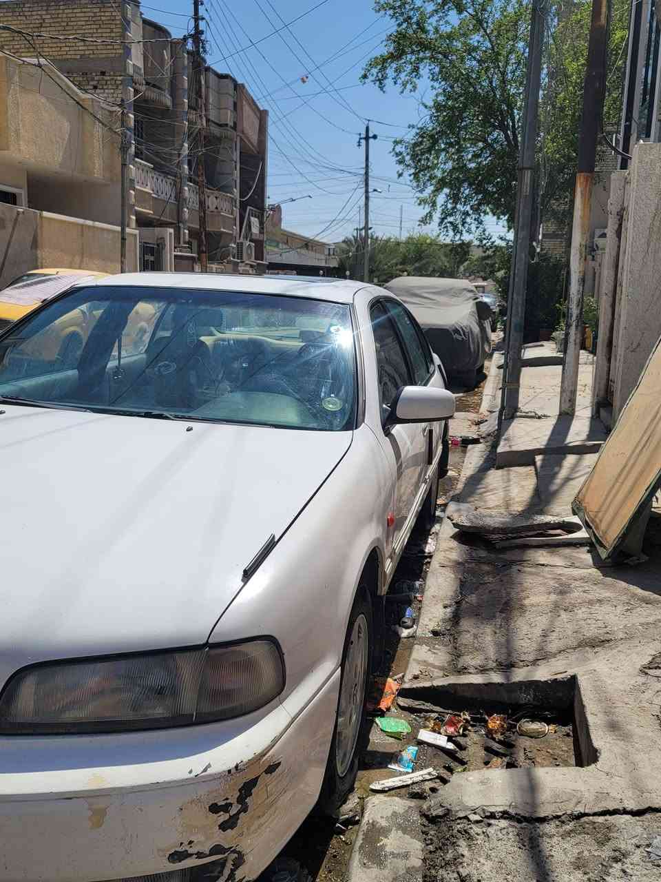 سيارة نيسان سامسونك بااسمي كير اوتو مكينه حلوة تبريد للبيع ٣٩ وبيهة مجال ***********
