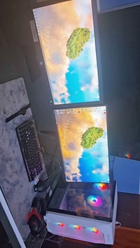حاسبة (pc) مستعملة للبيع مواصفاتها  معالج I5 13400f كارت الشاشة Rtx306...
