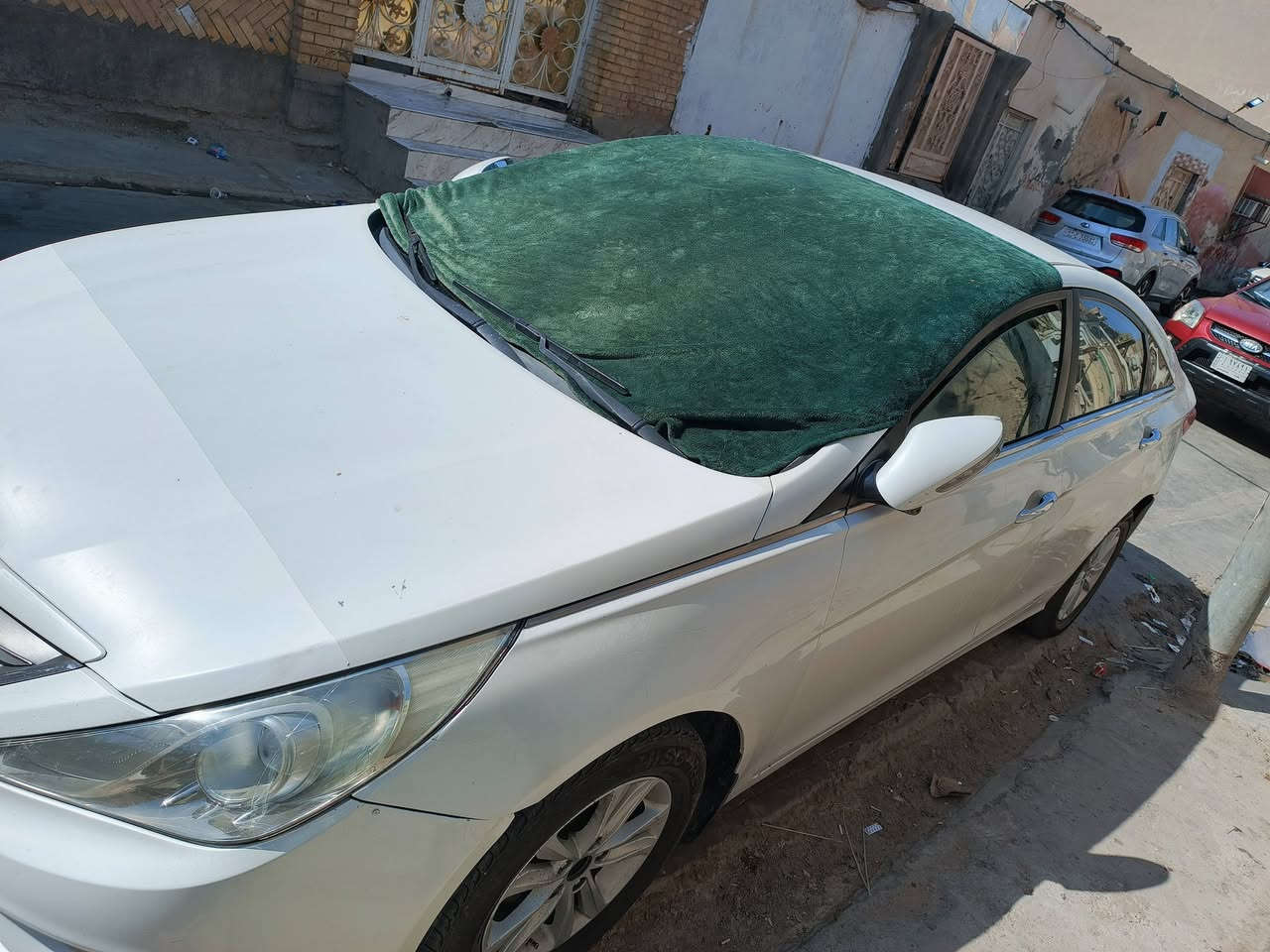 سلام عليكم سوناتا موديل 2010 خليخي للبيع كير ومكينه خير من لله تخم تاير جديد تريد وكاله تريد تحويل صدر خلفي جديد المامي نص عمر 
*********** 
السعر 95
