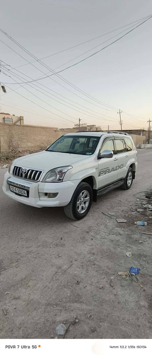 السلام عليكم
برادو للبيع موديل  2008 
محرك سته سلندر 
تبريد ثلج 
تخم تاير جديد 
شاشه كاميرا 
محرك بلادي كير بلادي ما مفتوح برغي 
بلاديه سياره ما بيها صبغ عدا مكانات جارده
دقه جاكوش ما بيها 
رقم بغداد انجليزي جديد 
مكانها بغداد سعرها 150 ورقه 
رقم الهاتف ***********

نص مكتوب في الصور:
- POVA 7 Ultra 5G
- 14mm f/2.2 1/25s ISO64
- POVA 7 Ultra 5G  14mm f/2.2 1/33s ISO197
- 14mm f/2.2 1/33s ISO549
- POVA 7 Ultra 5G  14mm f/2.2 1/33s ISO134
- 14mm f/2.2 1/17s ISO1818