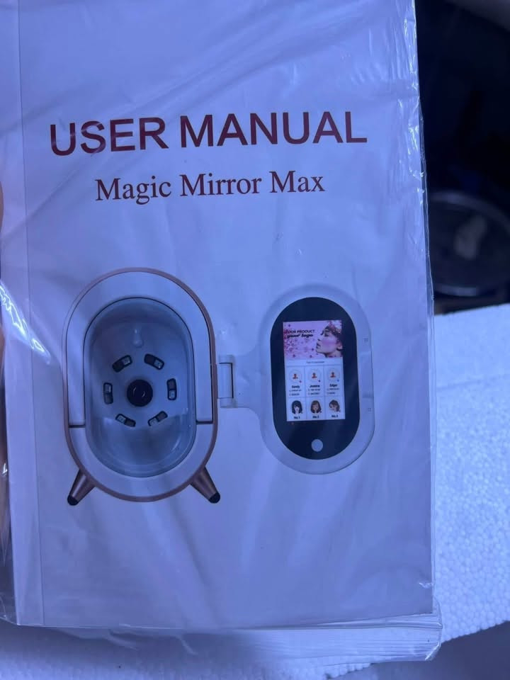جهاز تحليل البشرة الذكي
Magic Mirror Skin Analyser
جديد ضمان سنة
للتواصل على رقم الهاتف
***********
