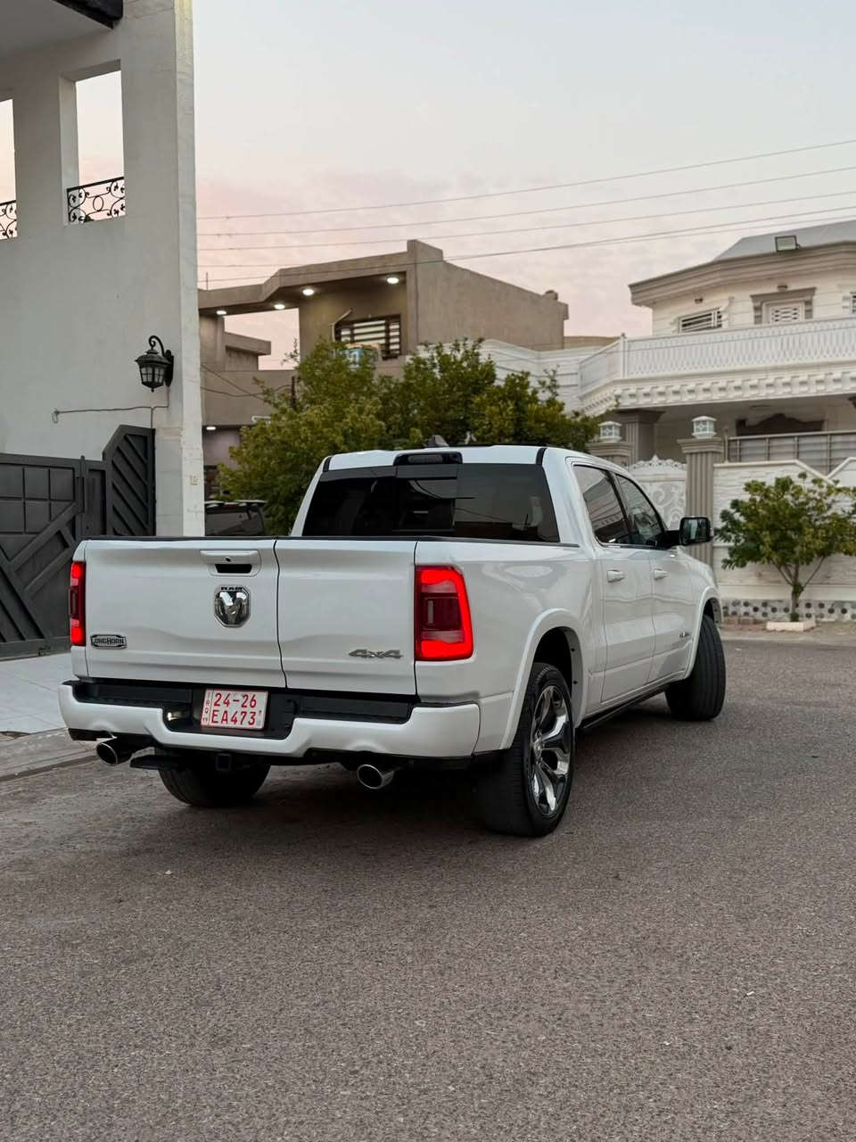 رام 2024 LONG HORN V8
مواصفات معروفه لمتدد لوك هورن 
محرك 5.7 Hemi
ماشي27 الف
هزه فحص مروري جاهز 
الضرر/قطعتين تبديل شركه جاملغ بنيد
مكان السياره كركوك او اربيل
سعر/345
***********
