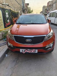 كيا سبورتج خليجي موديل 2013 السياره كفالة بدون حادث بدون صبغ  السونار ...