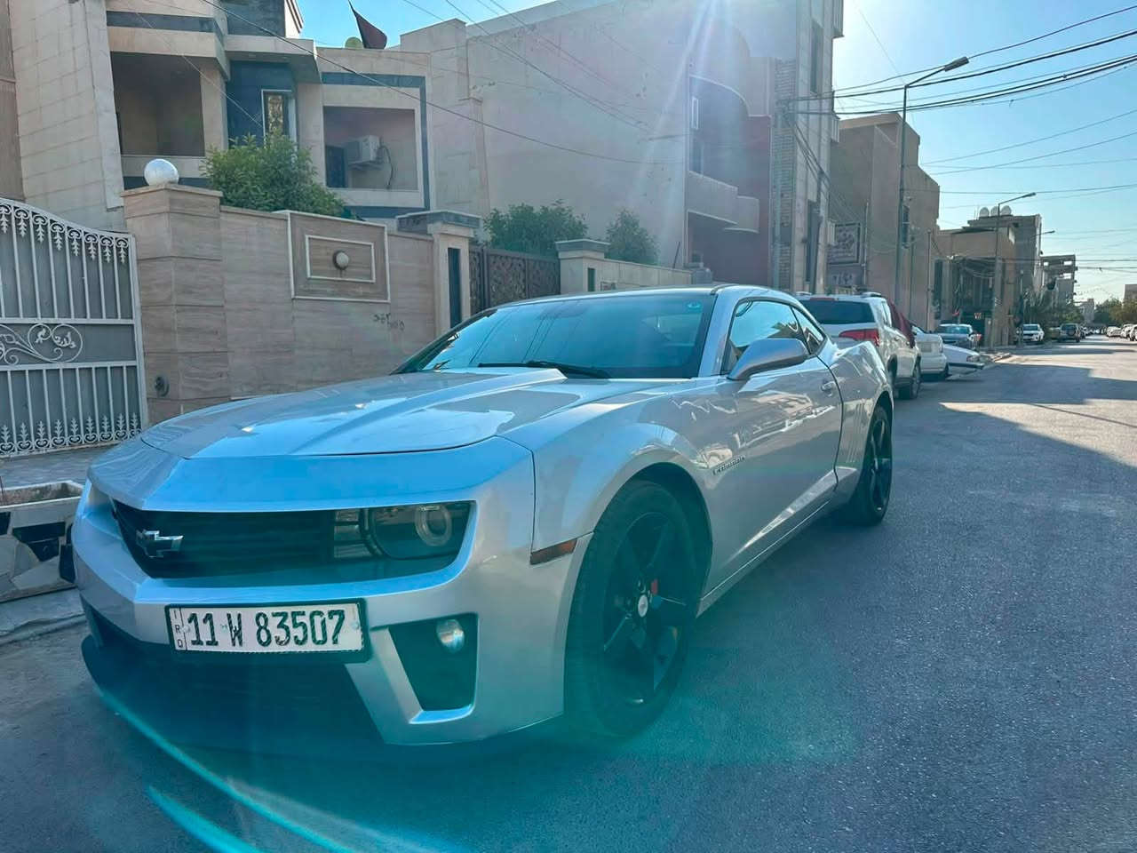 السلام عليكم
كمارو موديل12
Lt 3.6
حادثها اربع قطع 
بغداد رقم جديد
 تخم تاير تبريد 
كير مكينه خير من الله 
 داخل نضيف كامل مابي نقص 
مكاني بغداد  
الغدير 
الاتصال على***********

