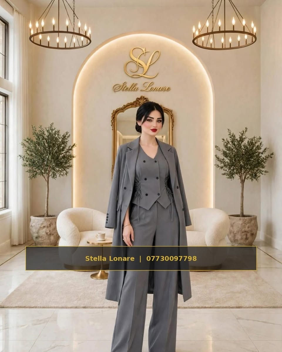 طقم رسمي ٣ قطع • دابل إيطالي • مقاسات ٣٨-٤٨