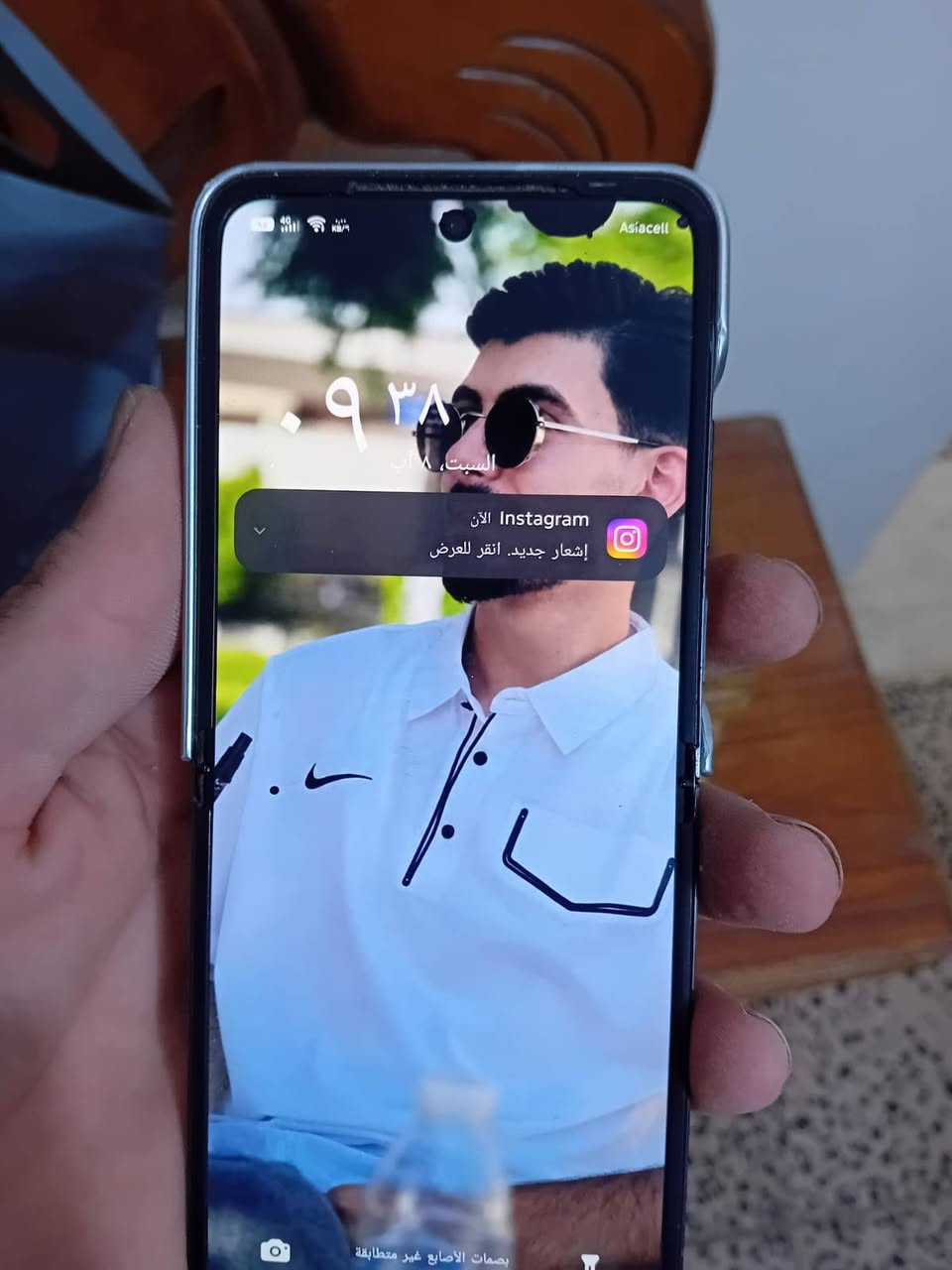للبيع Infinix Zero Flip 
الذاكرة: 512GB | الرام: 8GB
الحالة: نظيف 90% بي طخة صغيرة فوك بالشاشة 
الجهاز شغال 100% واللمس ما متأثر
بدون ملحقات - جهاز فقط
السعر: 400 الف وبي مجال بسيط يرهم مراوس حسب القناعه 
المكان: سامراء 

للتواصل خاص***********
