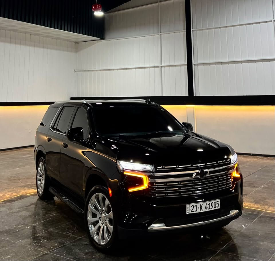 CHEVROLET TAHOE LS 2023
مودیل2023  
شوفریلت تاهو امریکی 
للون اسود 
ماشیە ٦٧ الف 
محرک گیر شرط مامفتوح 
کهربای کل شرط واحد شهر
سیارە مکفولە کفالە عامە 
بدون سبخ بی ٢ مکانین کارت بس 
٨ سلندر محرک 5.3
مواسفات
کشنات جلد ،کهربا
دبل اکس ٤*٤
بعد هوایە موسفات 
سنوی جدید باسمی سیارە 
٤ تایرات جدید
شرط طحویل غرامە
مکان سلیمانی 

رقم تلیفون  ٣٣٩٧ ١٥٣ ٠٧٧٠
