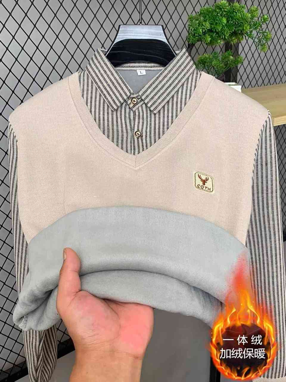 بلوز • مقاس XL-4XL • مبطن