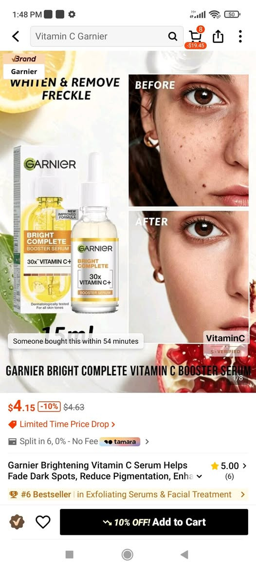 اهم منتجات الماركات العالمية موجودة على موقع شي ان متل dove .. Vaseline..Garnierمع حسومات بتوصل ل 90٪
اختاروا اي قطعة من الموقع بتوصل لاربيل مع عمولة شحن نصف دولار عالقطعة فقط و خصومات للسلات الكبيرة كمان 🎉🎉
***********
https://chat.whatsapp.com/C1pJRLDpdCVC5tQGaOwIkn?s=cl&p=a&ilr=1
#erbil #shein #dove #Vaseline #Garnier #ordinary
