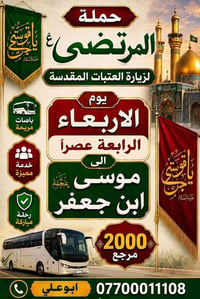 حملة المرتضى • زيارة العتبات • النجف وكربلاء