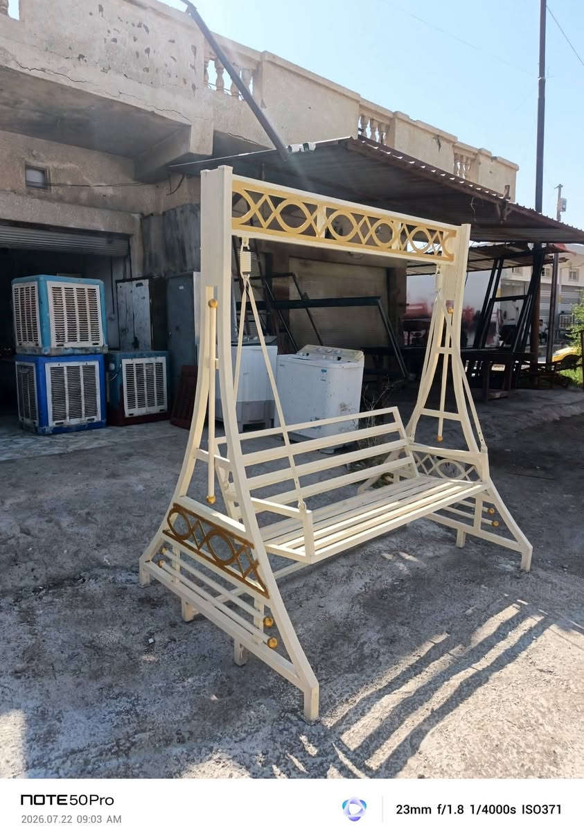 السلام عليكم مراجيح جداد حطاطه حديد ثقيل تركي العنوان ديالى المقدادية مدخل بلور مقبيل جمعيت أبو عزوز رقم الهاتف ***********
