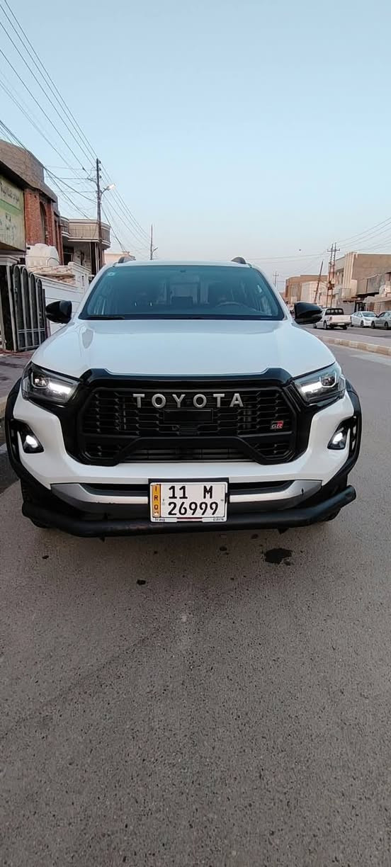 مكلف للنشر
تويتا هايلوكس GR   2024   
رقم مميز بغداد
منفاخ  ودبل سنتر لك.    للبيع 
زيرو ماشيه (50  ) الف 
كفالة  عامه 
استخدام شخصي 
جديد بحالة الوكالة  على وضع الشركة
مكينة V6
شفات ستيرن
تحكمات كامله 
دخول ذكي
3 انضمه قيادة
تبريد قطعتين
كشن كهرباء 
كشنات جلد + 
سعر40 الف$
للاستفسار. *********** مكان السياره الرمادي
