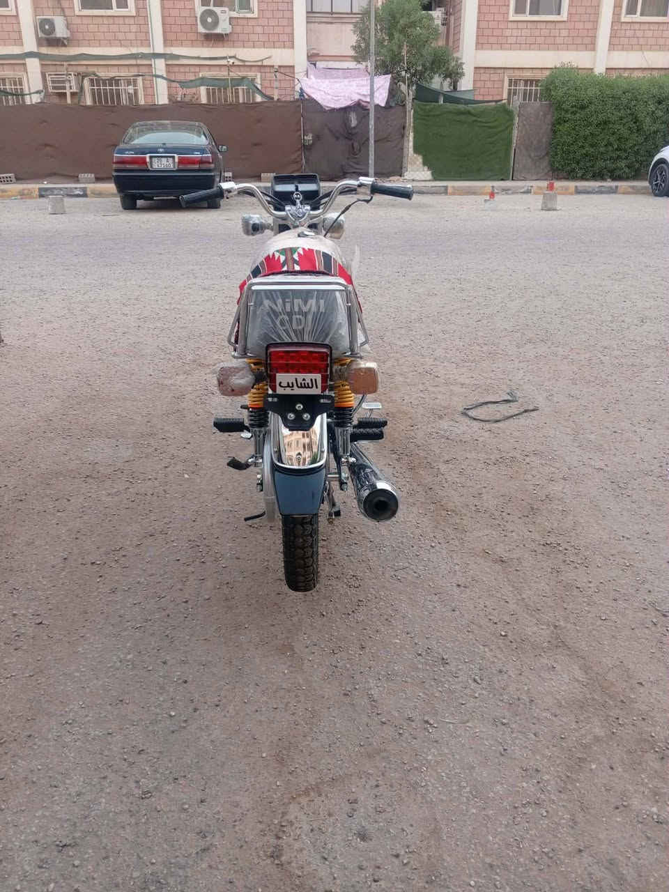 سلام عليكم شباب دراجه للبيع نامه متياز مديل 27ما صاله شهر من طاله من لوكيل   *********** عنواني حله نادر
