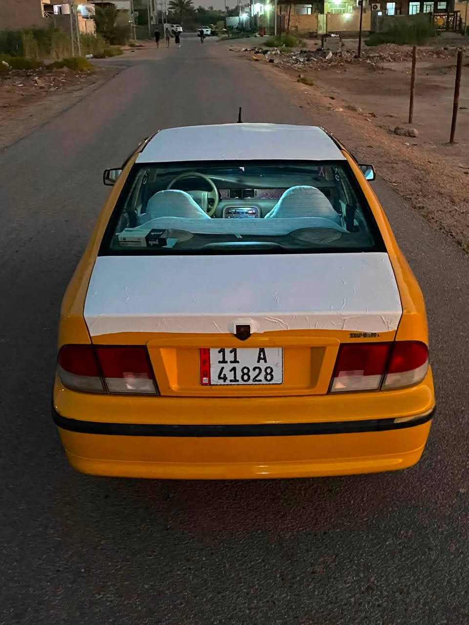 سمند ٢٠١١نضيفه حلوه تبري جاهزه رقم انكليزي
السعر ٣٠ 
الشراي يتصل 
***********
