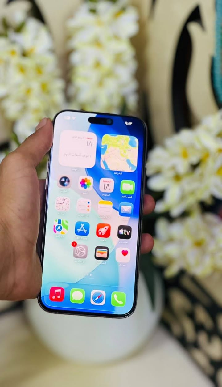 🔥 iPhone 16 Pro Max للبيع 🔥
• المساحة: 256GB
• البطارية: 88%
• الشريحة: تك سيم (SIM)
• الحالة: نظيف جداً وبشرط الفحص بالكامل 
📱 للطلب أو الاستفسار: تواصل معنا عبر الخاص أو الواتساب: [***********]

نص مكتوب في الصور:
- حول iPhone الاسم إصدار iOS 26.6 اسم الطراز iPhone 16 Pro Max رقم الطراز MYWJ3J/A الرقم التسلسلي M0YQLOL03V الأغاني الفيديوات الصور السعة ٢٥٦ غ.ب. متوفرة ٢٣٤,٩٧ غ.ب. عنوان Wi-Fi 80:96:98:CC:E4:CD Bluetooth 80:96:98:97:33:2A البرنامج الثابت للمودم 2.70.01